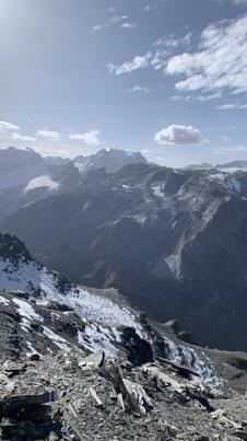 Blick auf Tödi von den Muttenbergen