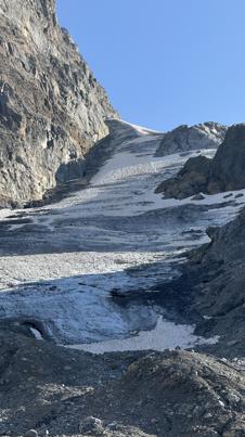 Gletscher unter Nördlichem Tüfelsstock